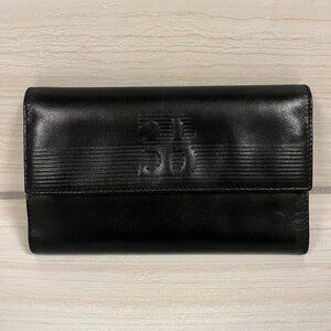 Vintage Ettore Bugatti Leather  Jewelry Travel Wallet